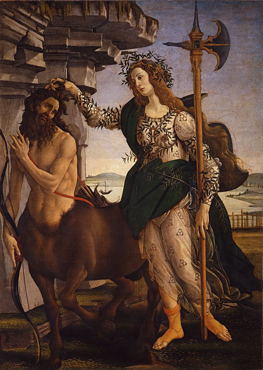 Pallas et le Centaure